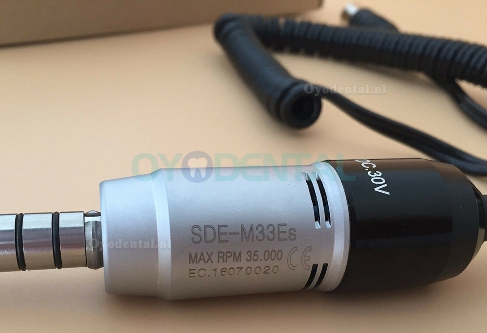 SHIYANG SDE-M33Es Micromotor E-type 35000 RPM Compatibel met Marathon